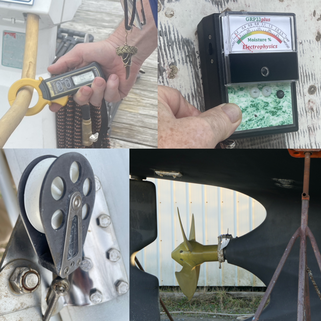 A collage of different tools and equipment.